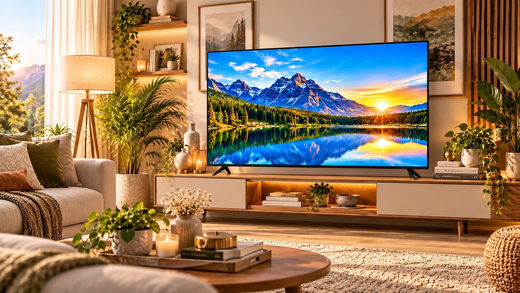 TV PANASONIC 65" QLED W80CGF 4K UHD Google - Noir